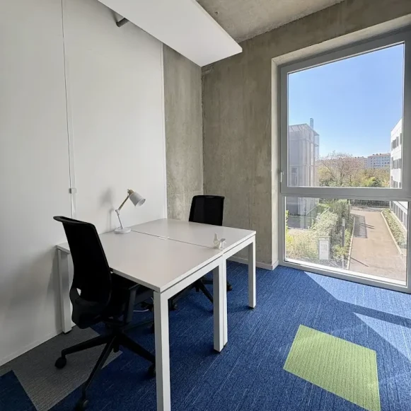 Bureau privé 4 m² 1 poste Location bureau Avenue Rockefeller Lyon 69008 - photo 1