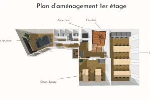 Bureau privé - 75016 - 36 postes - 20900€
