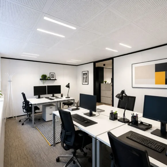 Bureau privé 22 m² 5 postes Coworking Rue de Rouvray Neuilly-sur-Seine 92200 - photo 3