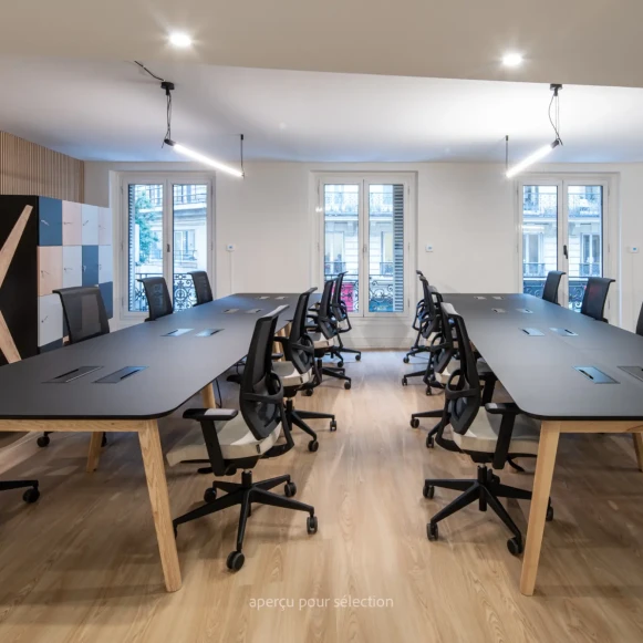 Espace indépendant 290 m² 42 postes Location bureau Rue Le Peletier Paris 75009 - photo 4