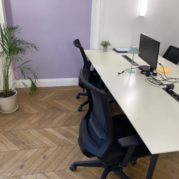 Bureau privé 24 m² 8 postes Coworking Rue de Mogador Paris 75009 - photo 2