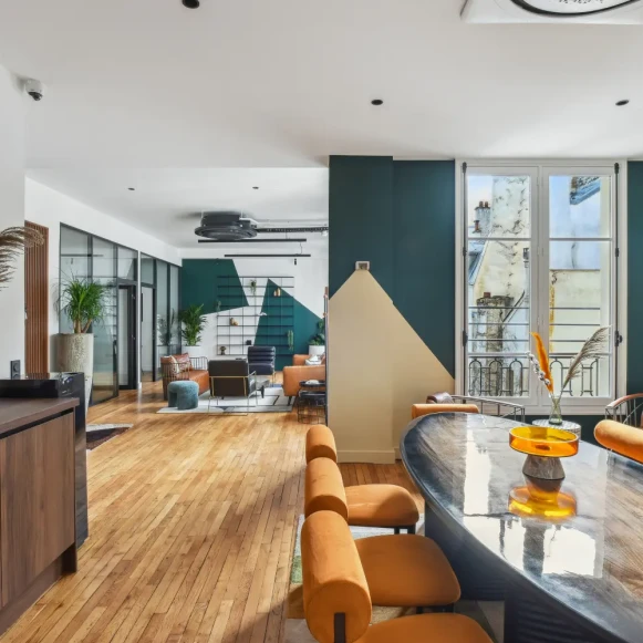 Espace indépendant 130 m² 26 postes Location bureau Rue Beaubourg Paris 75003 - photo 3
