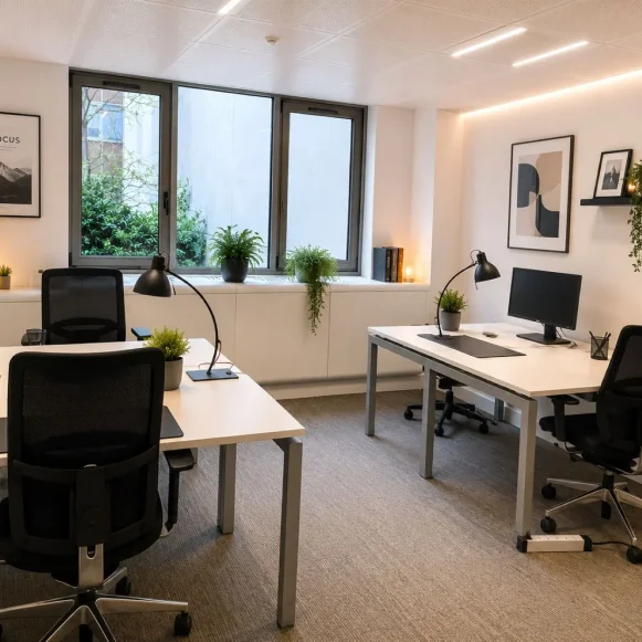 Bureau privé 22 m² 5 postes Coworking Rue de Rouvray Neuilly-sur-Seine 92200 - photo 2