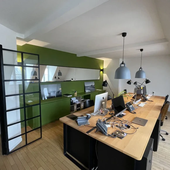 Bureau privé 12 m² 2 postes Coworking Rue du Laos Paris 75015 - photo 2