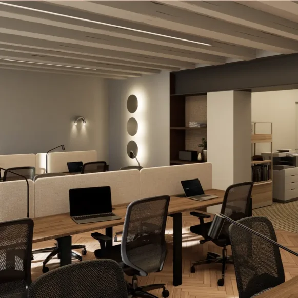 Espace indépendant 140 m² 24 postes Location bureau Rue du Havre Paris 75008 - photo 2