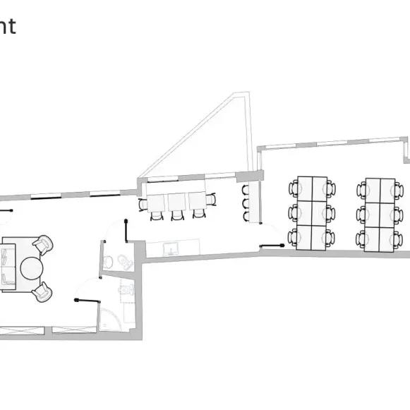 Espace indépendant 100 m² 18 postes Coworking Rue du Faubourg Saint-Martin Paris 75010 - photo 3