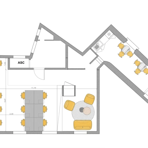 Espace indépendant 90 m² 14 postes Location bureau Rue Sainte-Foy Paris 75002 - photo 7