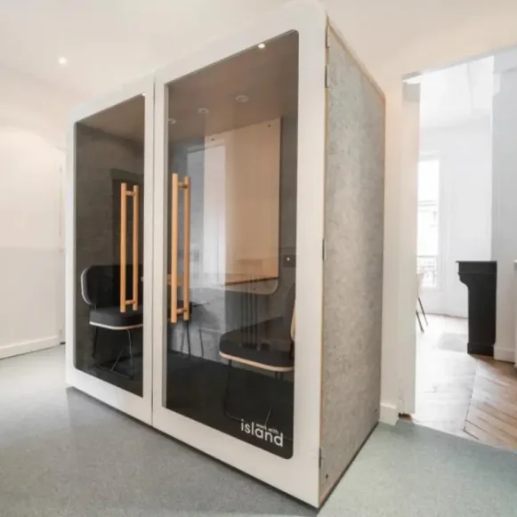 Bureau privé 18 m² 6 postes Location bureau Rue de Liège Paris 75008 - photo 8