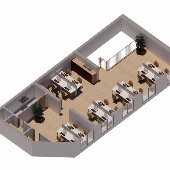 Espace indépendant 356 m² 50 postes Location bureau Rue Croix des Petits Champs Paris 75001 - photo 6