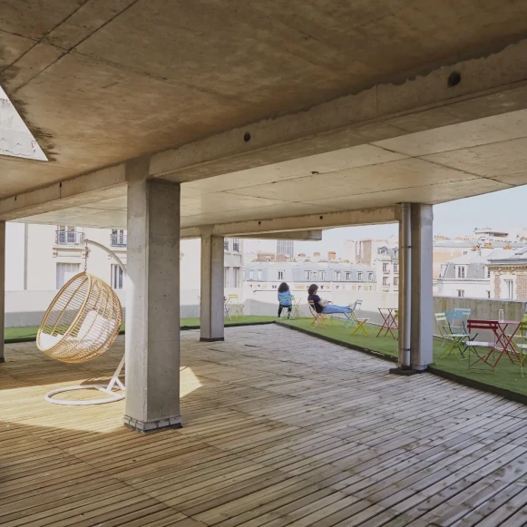 Bureau privé 11 m² 3 postes Location bureau Impasse Reille Paris 75014 - photo 3