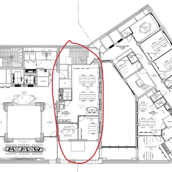 Bureau privé 77 m² 10 postes Coworking Avenue de Messine Paris 75008 - photo 1