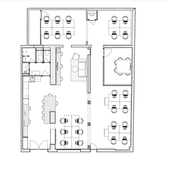 Espace indépendant 170 m² 24 postes Location bureau Rue Pierre Chausson Paris 75010 - photo 3