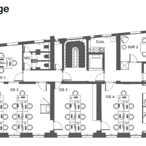 Espace indépendant 290 m² 34 postes Coworking Avenue Percier Paris 75008 - photo 1