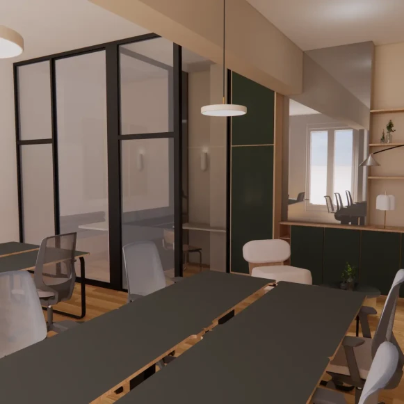 Espace indépendant 64 m² 12 postes Location bureau Avenue des Champs-Élysées Paris 75008 - photo 3