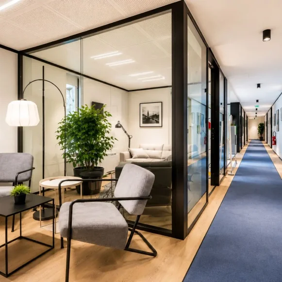 Bureau privé 22 m² 5 postes Coworking Rue de Rouvray Neuilly-sur-Seine 92200 - photo 5