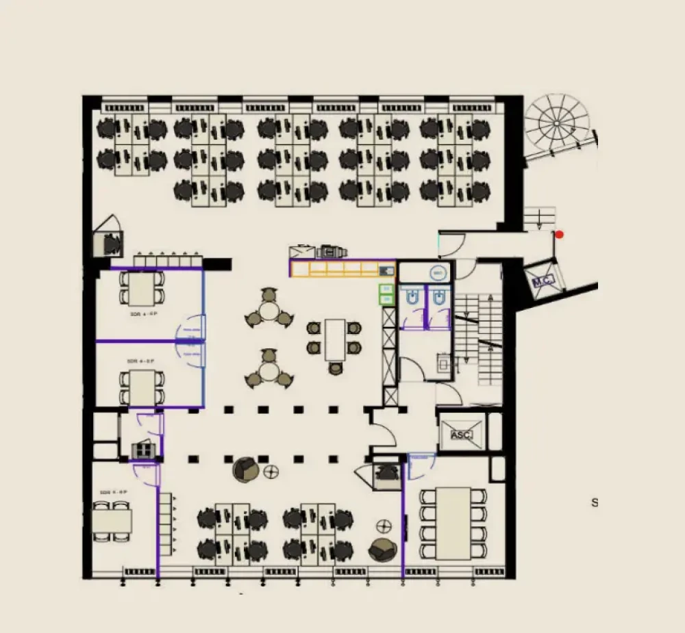 Espace indépendant - 75017 - 33 postes - 23850€