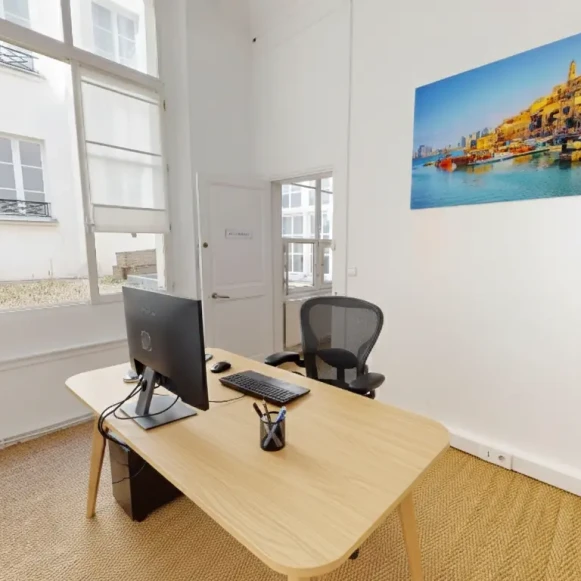 Bureau privé 10 m² 2 postes Coworking Rue Berger Paris 75001 - photo 3