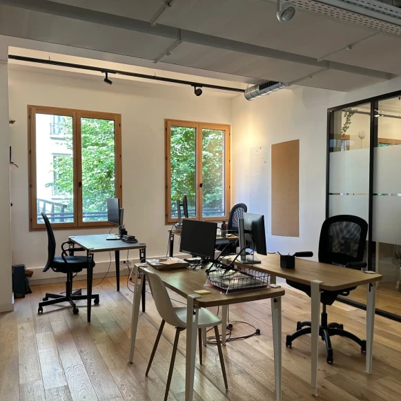 Bureau privé 131 m² 41 postes Location bureau Rue du Rhin Paris 75019 - photo 9