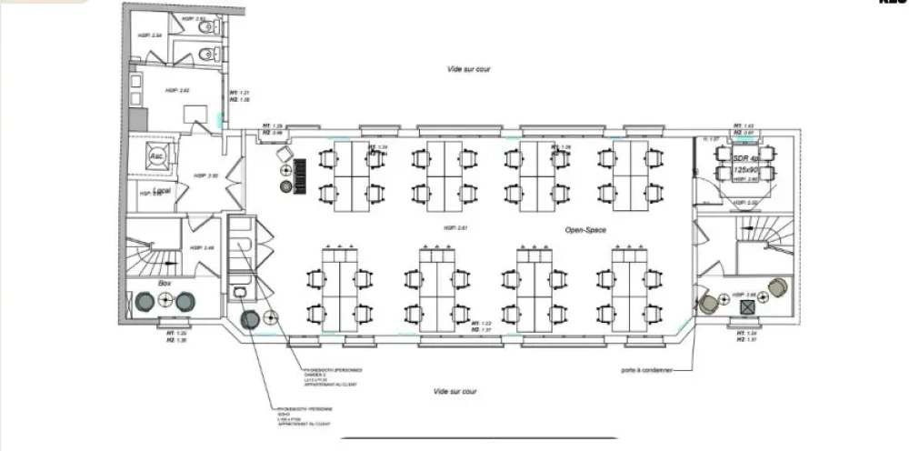 Espace indépendant - 75002 - 100 postes - 91000€