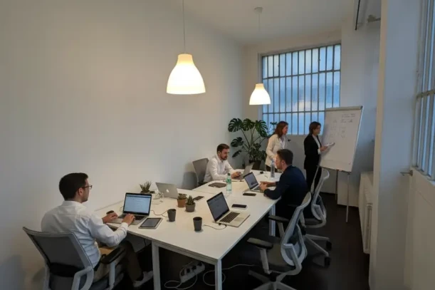 Bureau privé - 69007 - 6 postes - 2300€