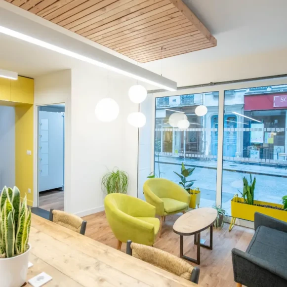 Bureau privé 11 m² 5 postes Coworking Rue Greneta Paris 75002 - photo 4