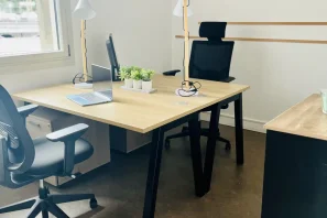 Bureau privé - 59300 - 2 postes - 590€