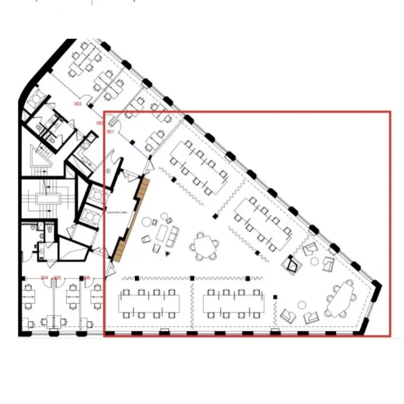 Bureau privé 288 m² 72 postes Coworking Avenue Hoche Paris 75008 - photo 4