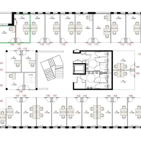 Bureau privé 10 m² 3 postes Location bureau Rue Denis Papin Villeneuve-d'Ascq 59650 - photo 12