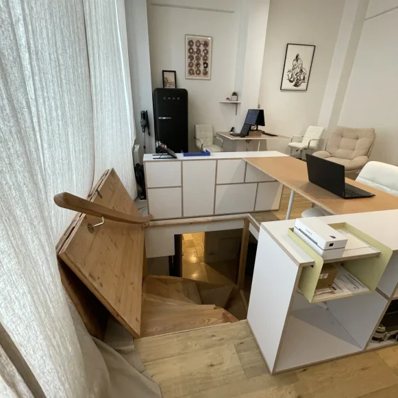 Bureau privé 52 m² 8 postes Location bureau Rue du Buisson Saint-Louis Paris 75010 - photo 5