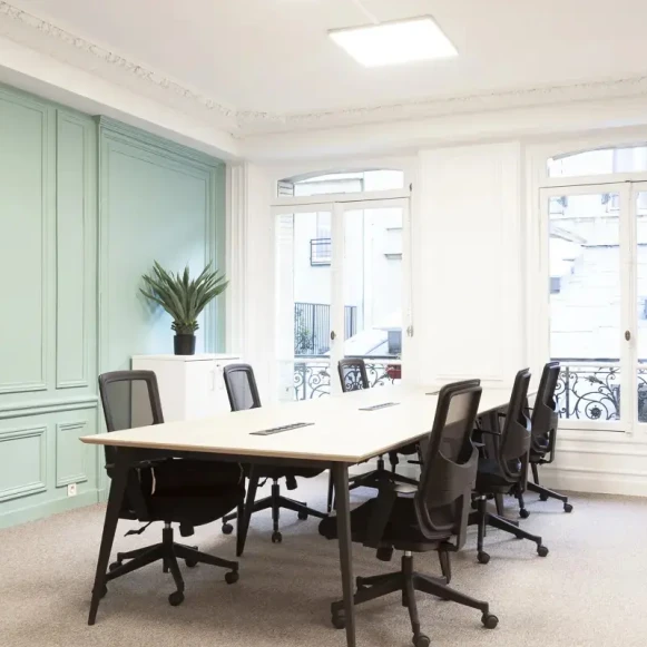 Espace indépendant 130 m² 25 postes Location bureau Rue Bleue Paris 75009 - photo 1