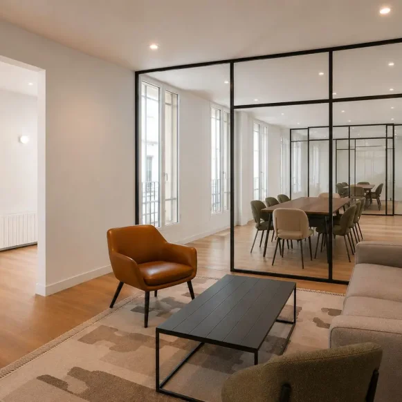 Espace indépendant 141 m² 22 postes Location bureau Rue d'Aboukir Paris 75002 - photo 2