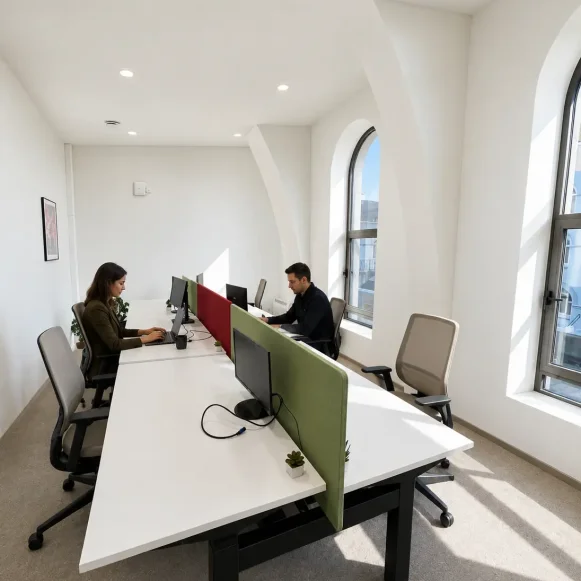 Bureau privé 26 m² 6 postes Coworking Rue Sainte-Colette Vandœuvre-lès-Nancy 54500 - photo 1