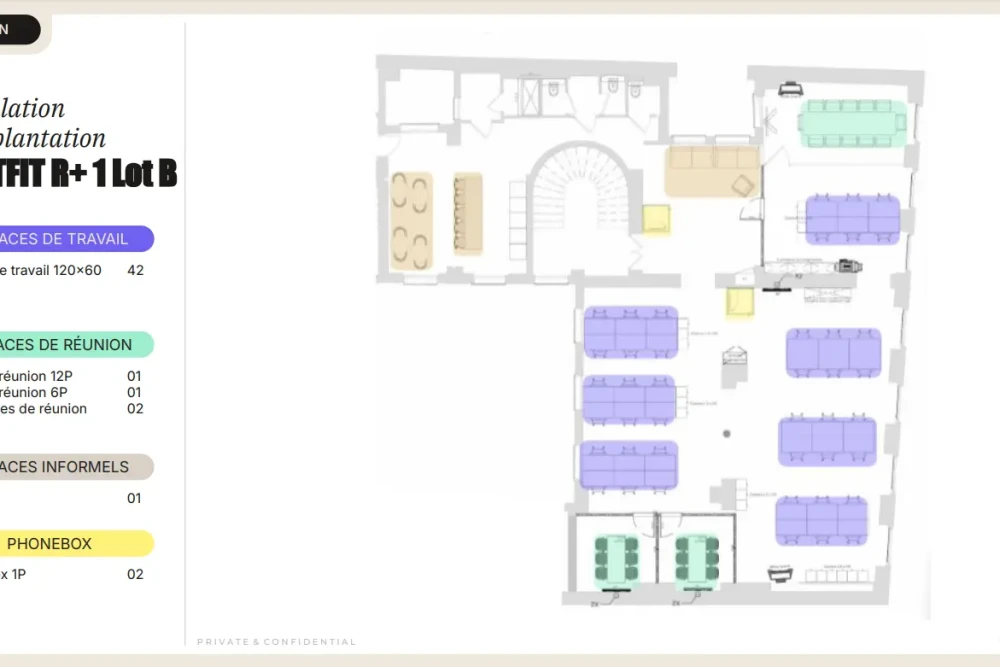 Espace indépendant - 75002 - 42 postes - 29000€