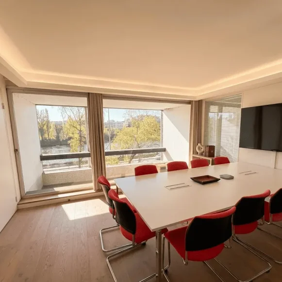 Bureau privé 20 m² 4 postes Location bureau Quai du Président Paul Doumer Courbevoie 92400 - photo 4