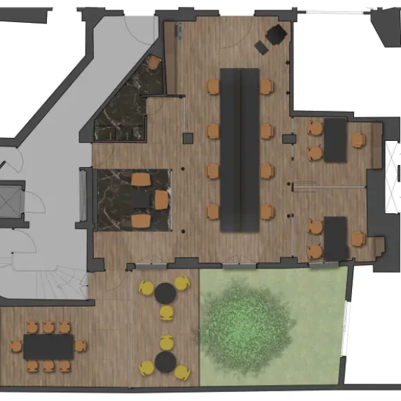 Espace indépendant 91 m² 12 postes Location bureau Rue de Ponthieu Paris 75008 - photo 2