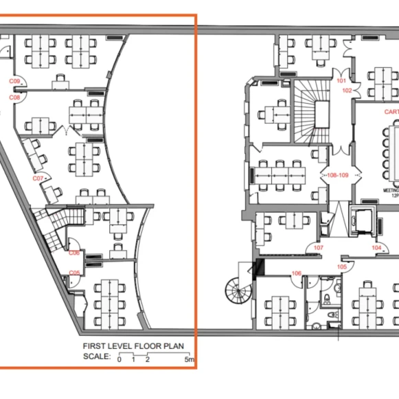 Bureau privé 111 m² 35 postes Location bureau Rue de Bassano Paris 75008 - photo 3