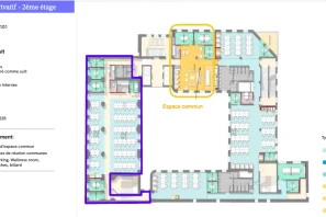 Bureau privé - 75008 - 4 postes - 4200€