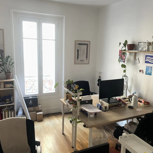 Bureau privé 15 m² 4 postes Location bureau Rue de Nantes Paris 75019 - photo 4