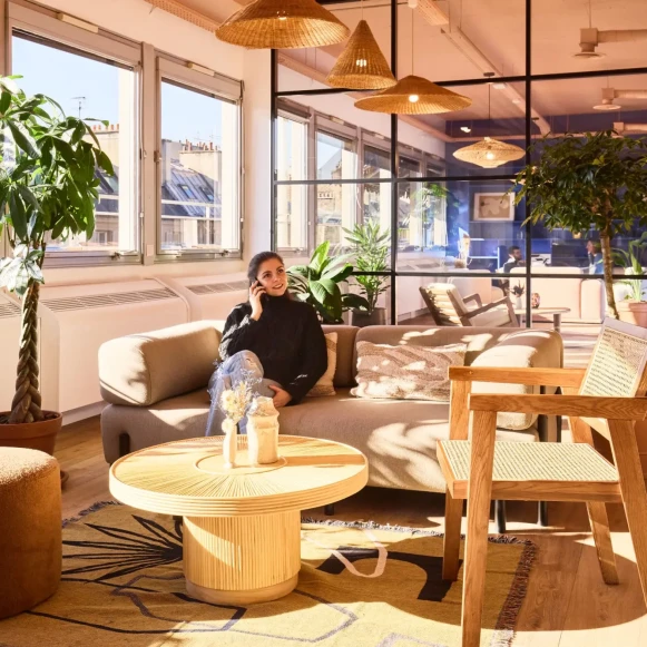 Bureau privé 14 m² 4 postes Coworking Rue Alfred Roll Paris 75017 - photo 3