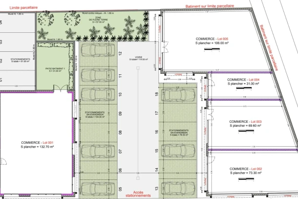 Bureau privé - 33260 - 20 postes - 3900€