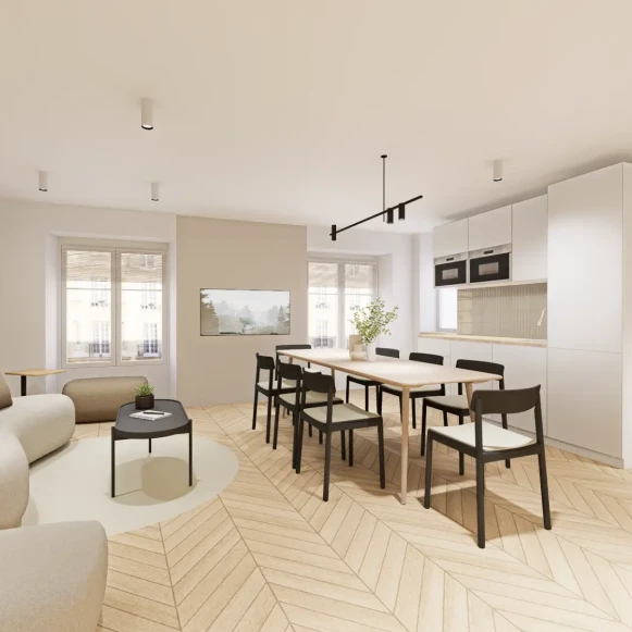 Espace indépendant 138 m² 23 postes Location bureau Rue Auber Paris 75009 - photo 1
