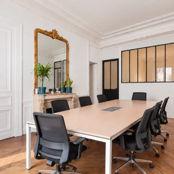 Bureau privé 50 m² 8 postes Coworking Avenue du Coq Paris 75009 - photo 1