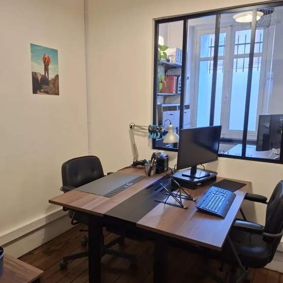 Espace indépendant 80 m² 8 postes Location bureau Rue Jonquoy Paris 75014 - photo 3