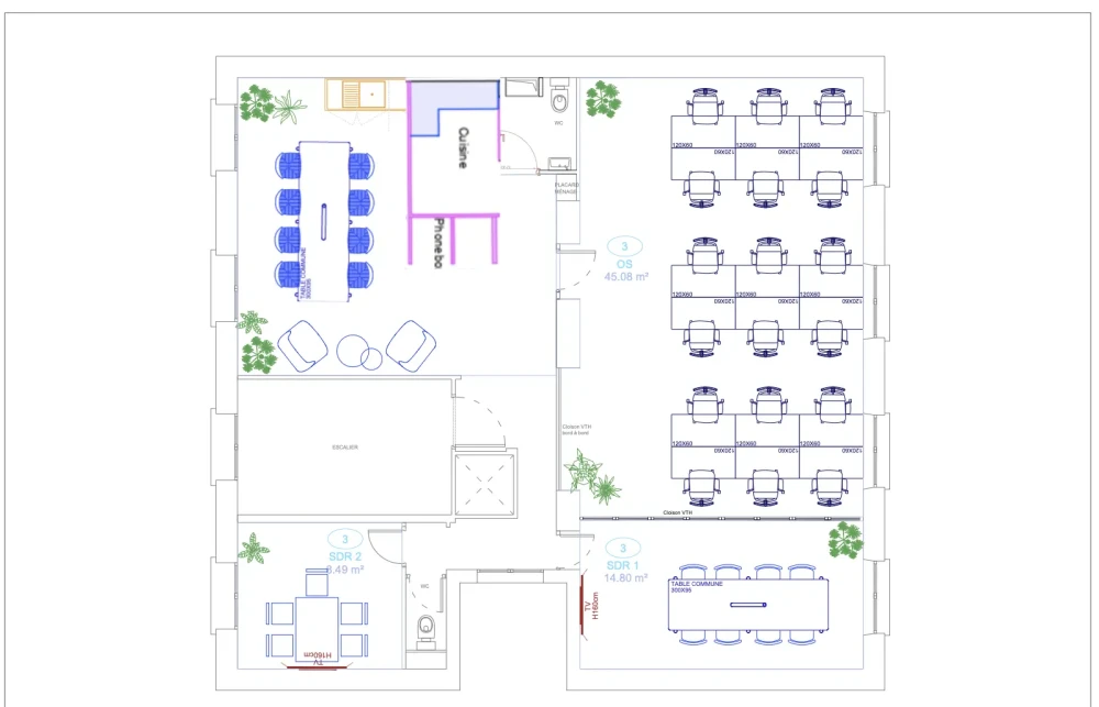 Espace indépendant - 75002 - 20 postes - 11800€