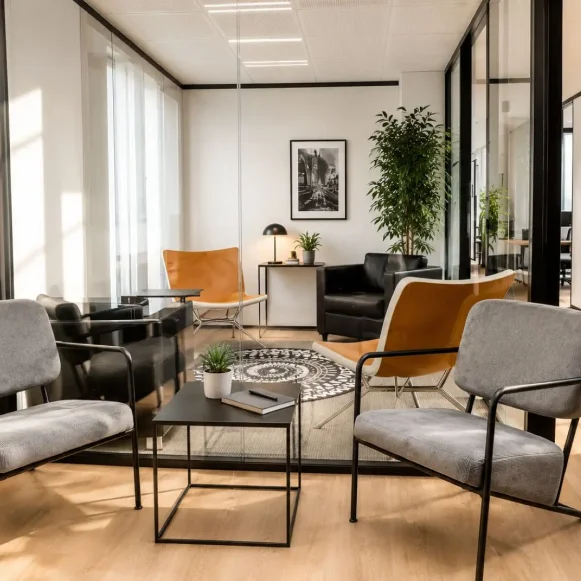 Bureau privé 42 m² 10 postes Coworking Rue de Rouvray Neuilly-sur-Seine 92200 - photo 1