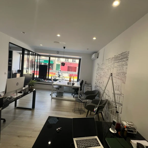Bureau privé 20 m² 4 postes Location bureau Rue de la Croix Nivert Paris 75015 - photo 3