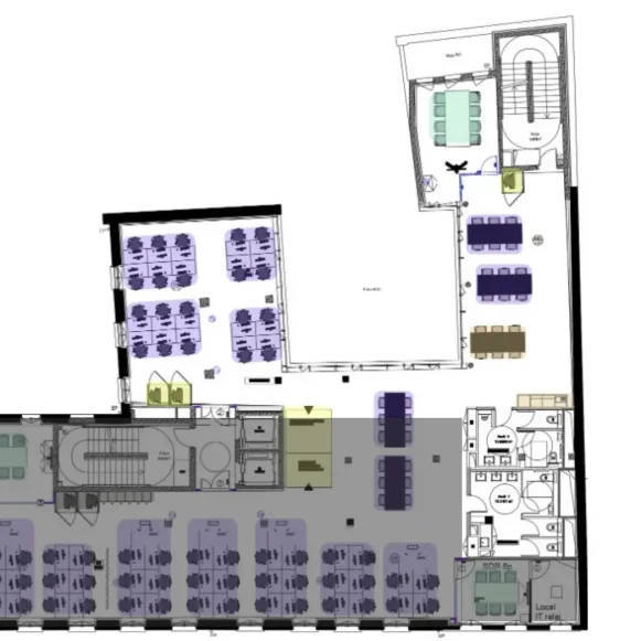 Espace indépendant 251 m² 41 postes Location bureau Rue de Provence Paris 75009 - photo 1