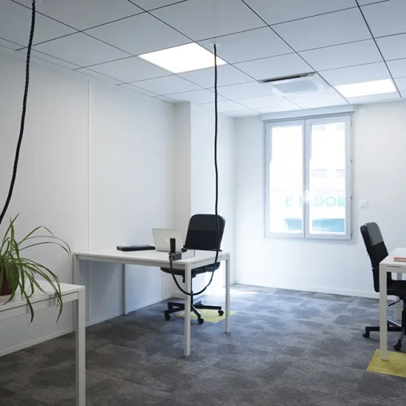 Bureau privé 16 m² 4 postes Coworking Rue du Commandant Fuzier Lyon 69003 - photo 1