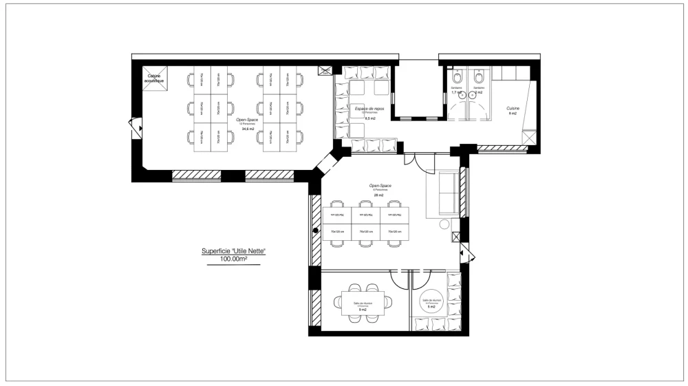 Espace indépendant - 75010 - 18 postes - 12100€